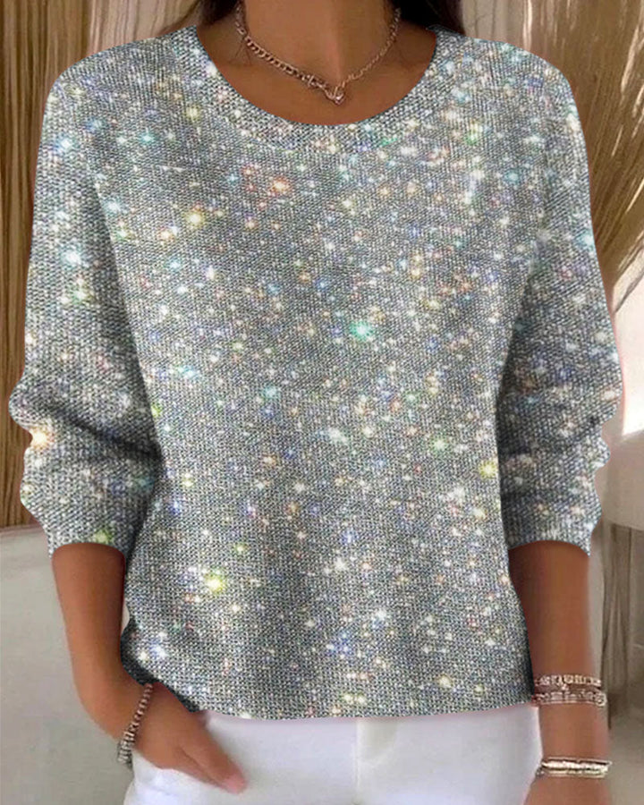 Stilla | Sweatshirt med rund halsudskæring