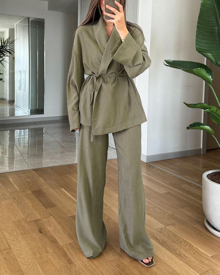 Stilla | Komfortabelt Kimono Sæt