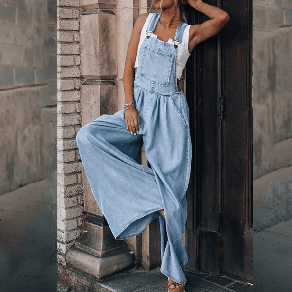 Stilla | Dame Denim Jumpsuit Design