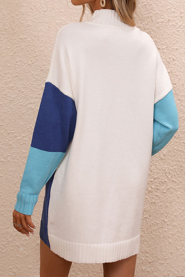 Stilla | Pulloverkjole med farveblok-design