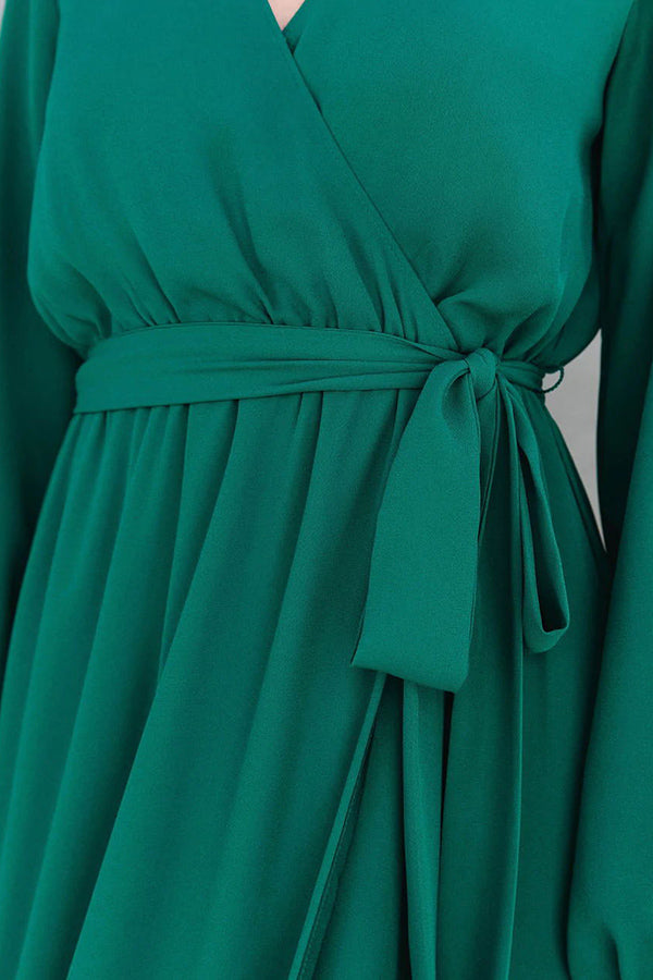 Stilla | Elegance Er Skønhed Front Bind Maxi Kjole