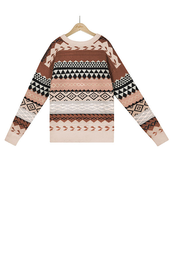 Stilla | Snowdrift Pullover Strikket Trøje