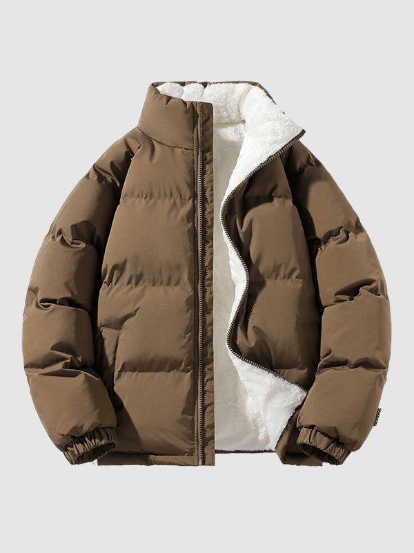 Stilla | Fleece-fôret pufferjakke