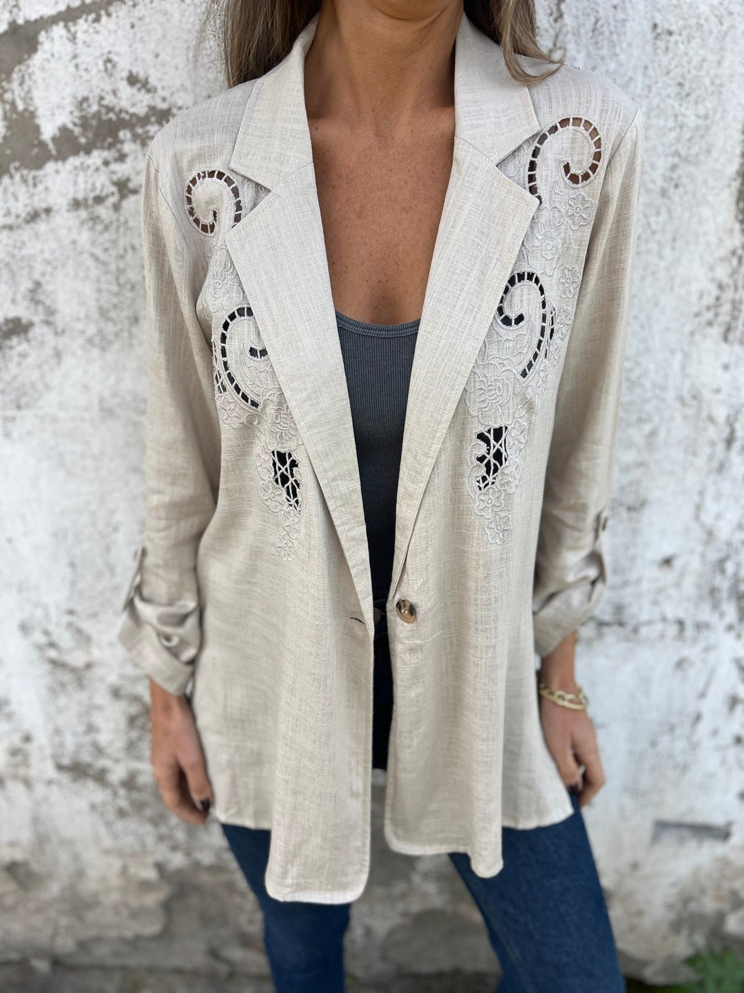 Stilla | Skjorte Med Broderi