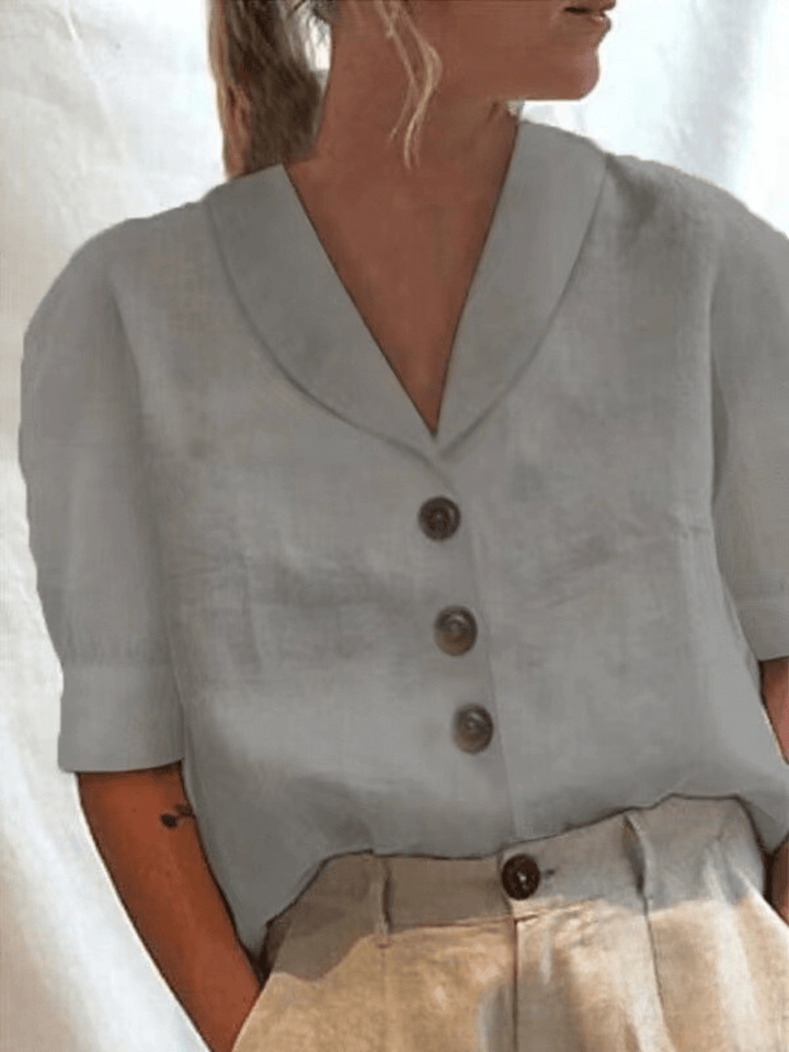 Stilla | Trendy Bluse med Krave til Damer