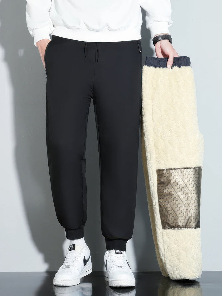 Stilla | Vindbestandige, varme, fleece-forede herre sweatpants
