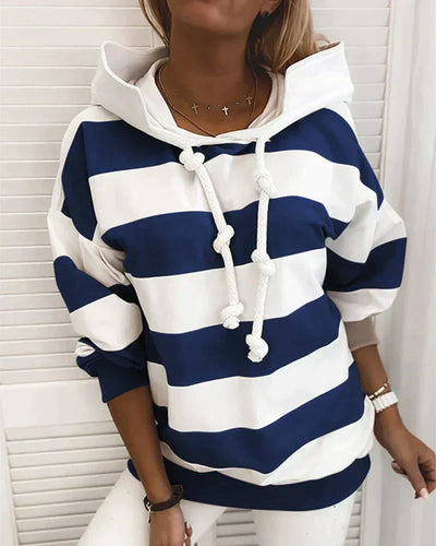 Stilla | Trendy og varm dames hoodie med hætte fra stilfulde