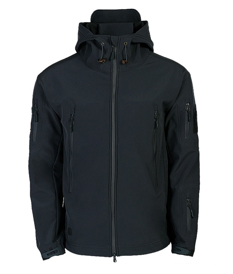 Stilla | Herre Softshell Vinterjakke - Hætte Fuldt Zipper