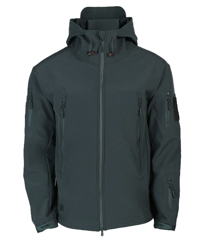 Stilla | Herre Softshell Vinterjakke - Hætte Fuldt Zipper