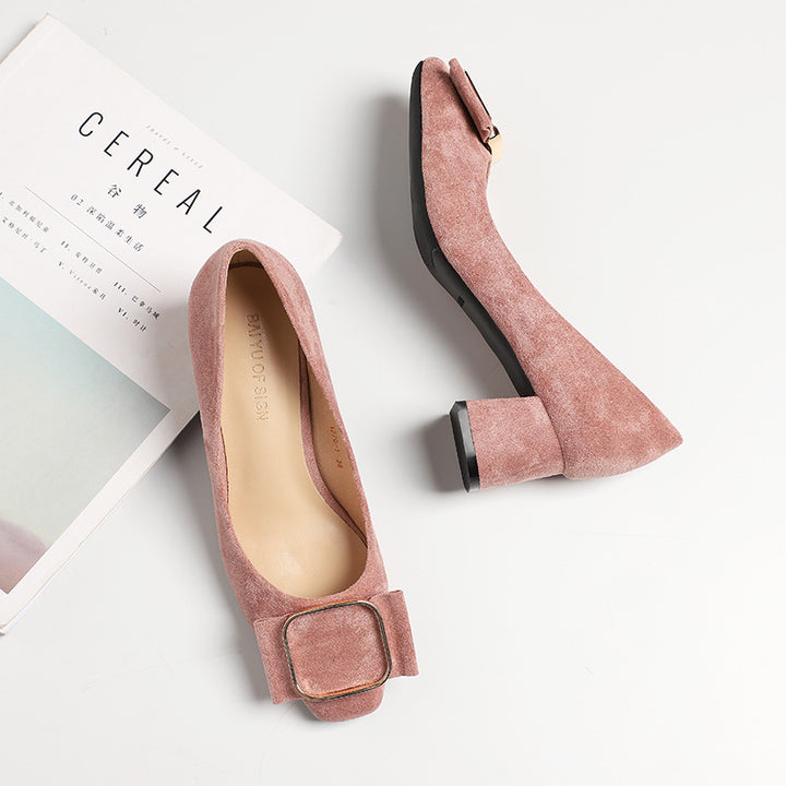 Dame Elegante Sløjfe-Detajler Flats Stilla