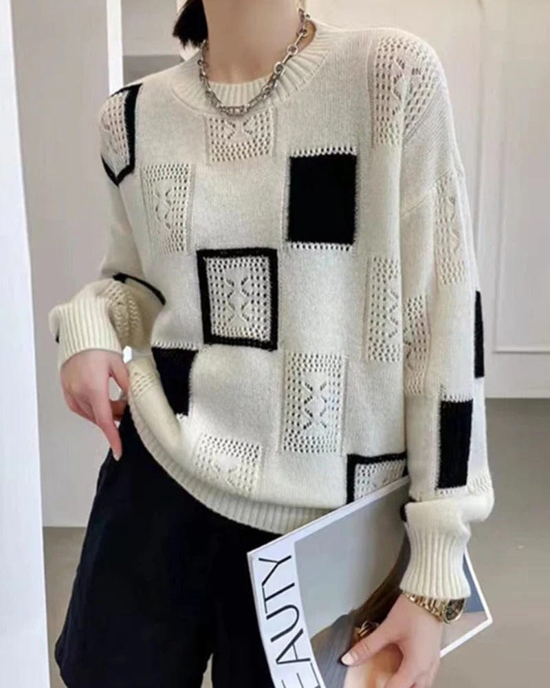 Stilla | Pullover Elegant Moderne Stil Ideel til vinteren