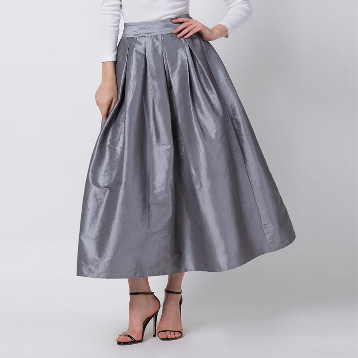 Dame Høj Talje Fald Maxi Skirt Stilla