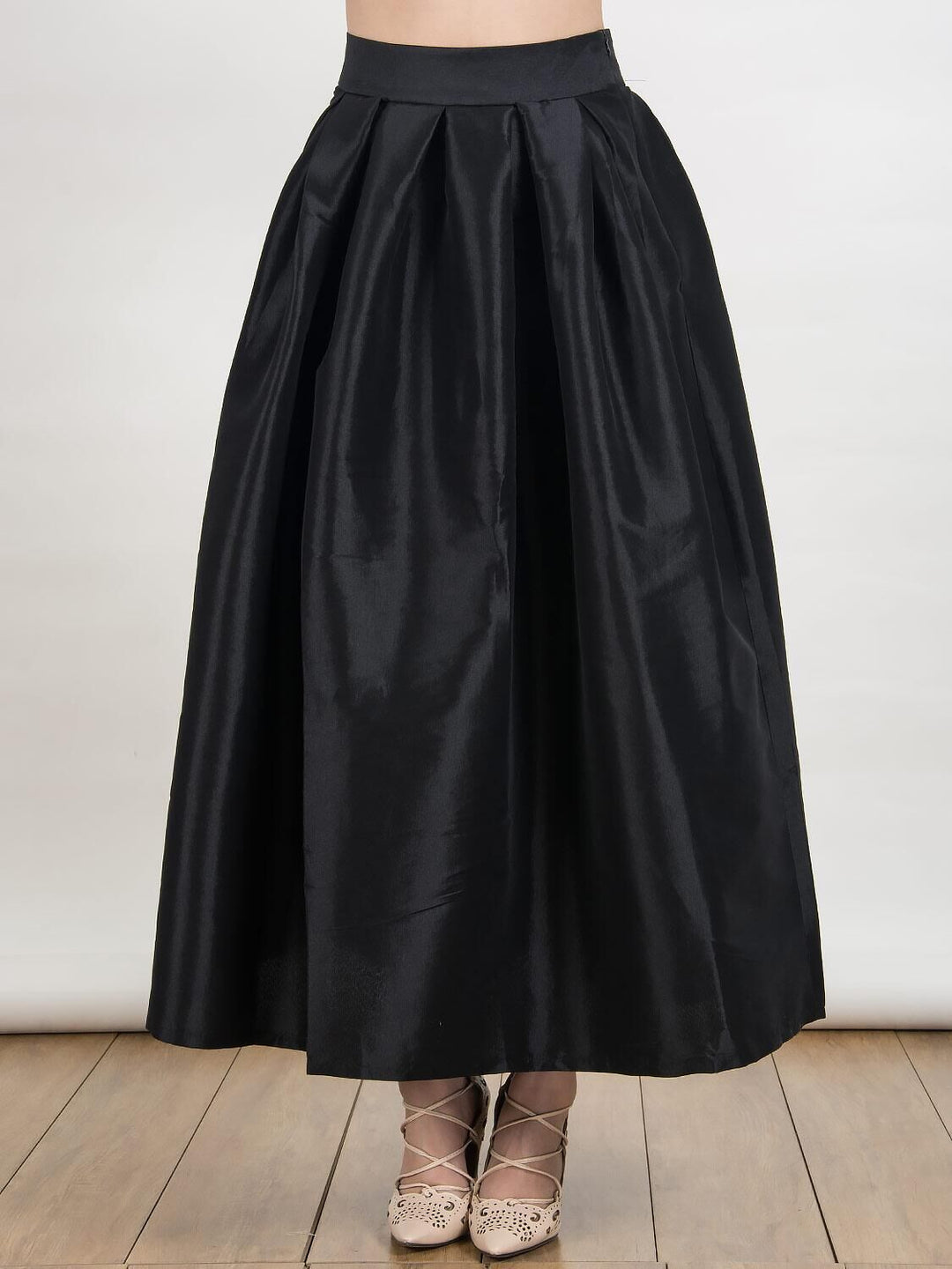 Dame Høj Talje Fald Maxi Skirt Stilla