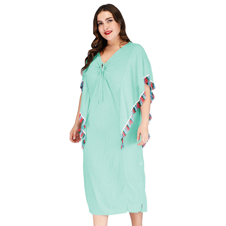 Dame Stilfuld Let Strand Kaftan Stilla