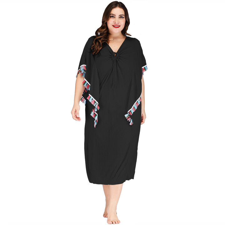 Dame Stilfuld Let Strand Kaftan Stilla