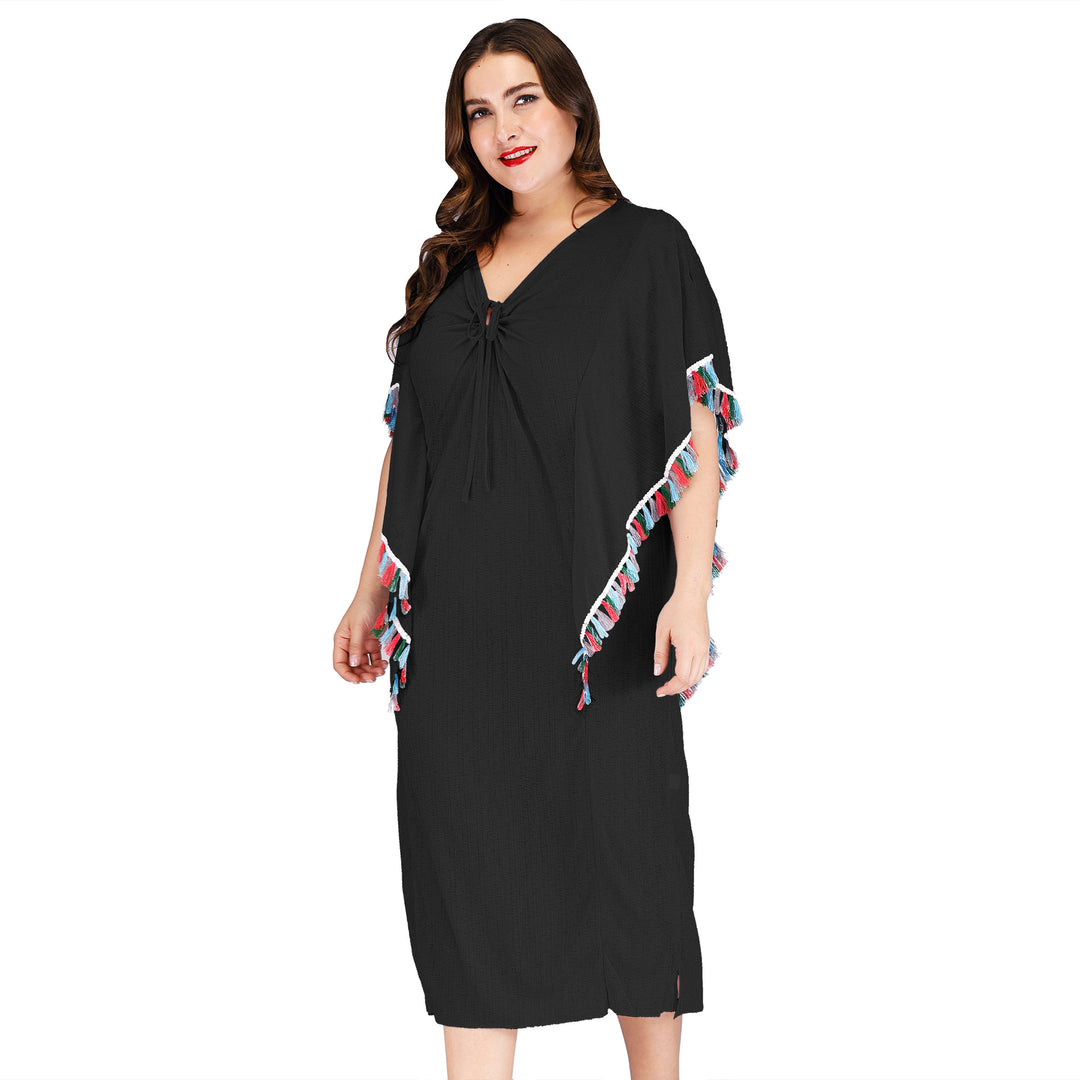 Femme Breezy Fringe Overgang Stilla