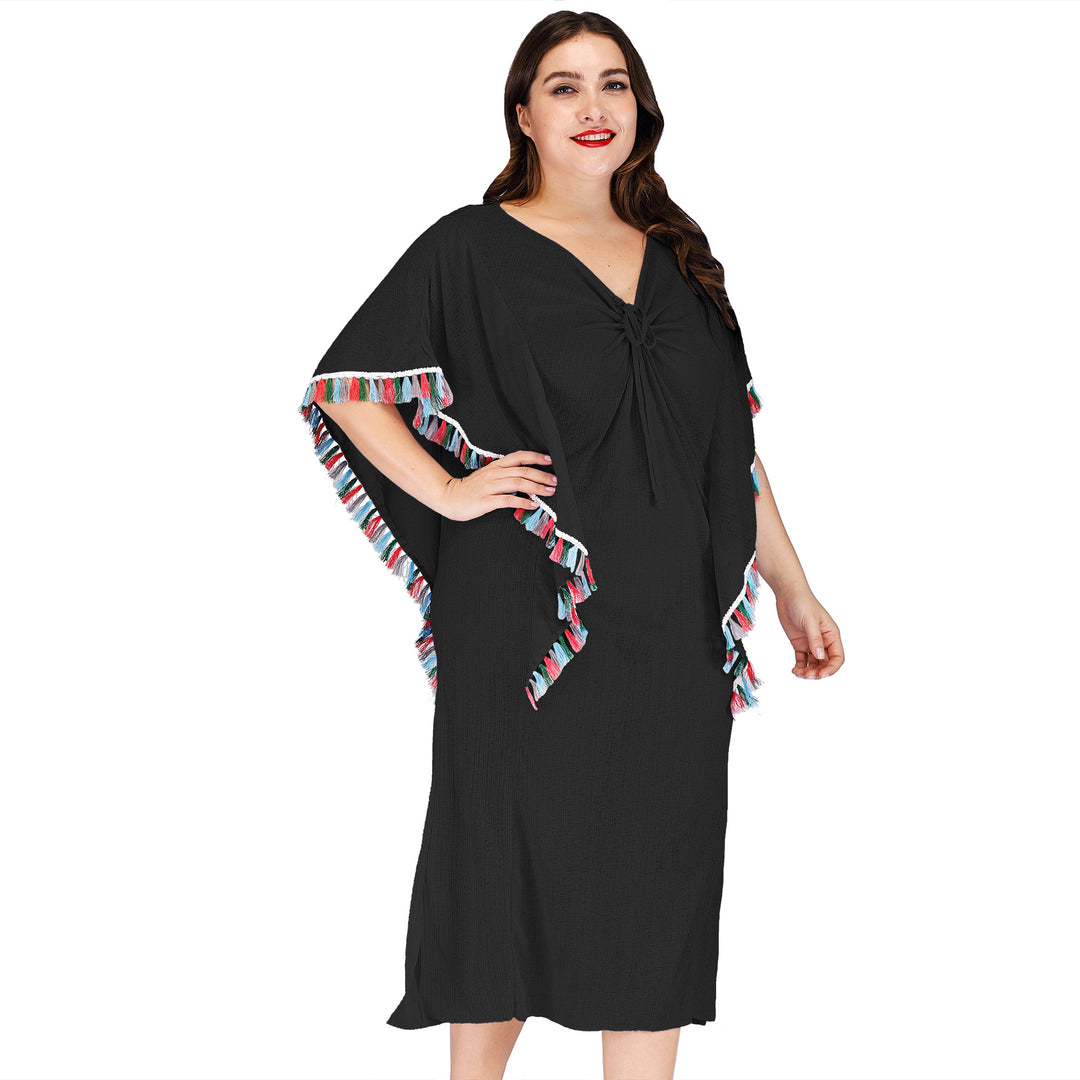 Femme Breezy Fringe Overgang Stilla