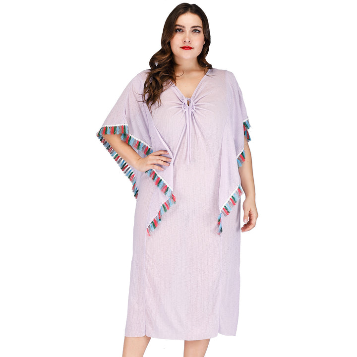 Femme Breezy Fringe Overgang Stilla