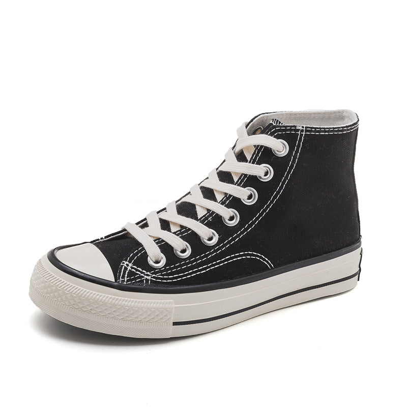 Dame fritids sneakers lavet af robust canvas med moderne design Stilla