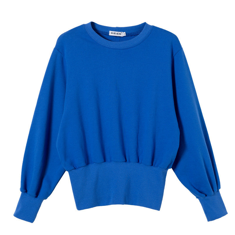 Dame casual oversized sweater med ballonformede ærmer Stilla