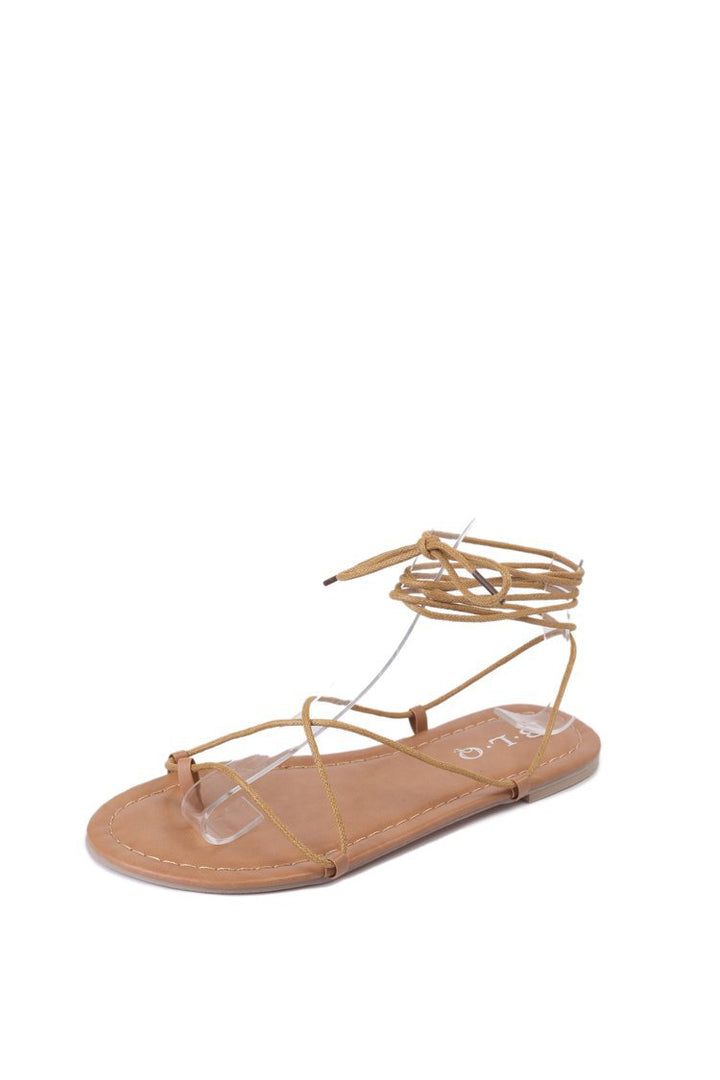 Dame elegante snøresandaler med moderne remedesign Stilla