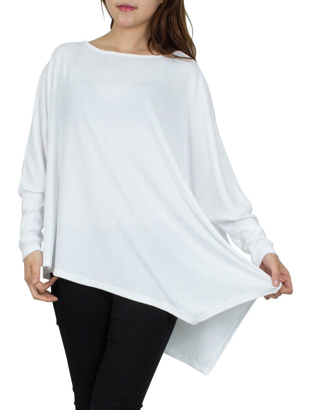 Dame Oversize Sweatshirt med asymmetrisk søm Stilla