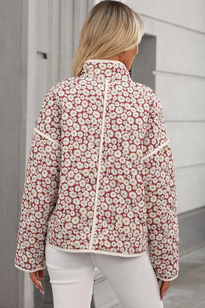 Stilla | Snap Down Mock Neck Frakke