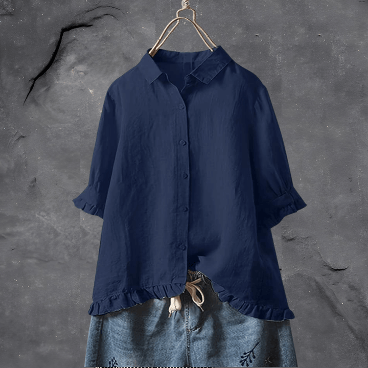 Stilla | Elegante Bomulds Skjorte