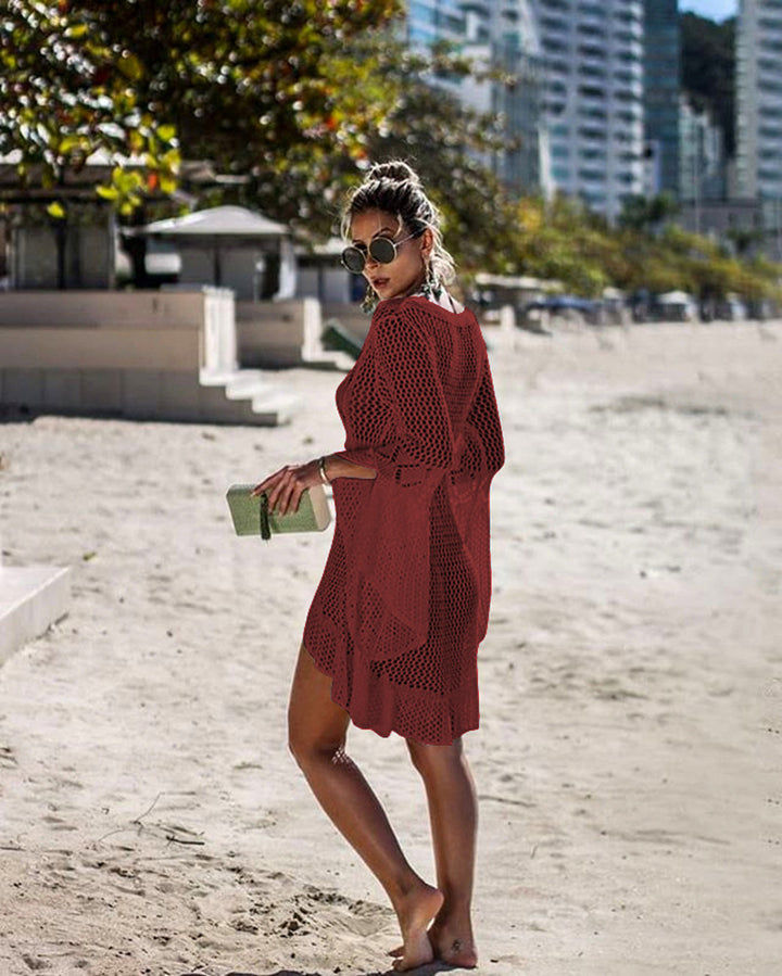 Femme Boho Chiffon Overskudskjole Stilla