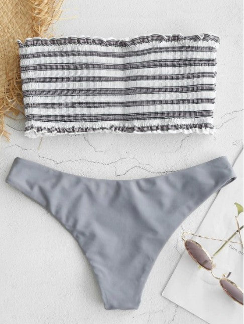 Dame Bandeau-Bikini-sæt Stilla