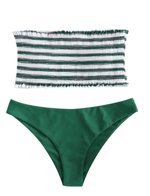 Dame Bandeau-Bikini-sæt Stilla