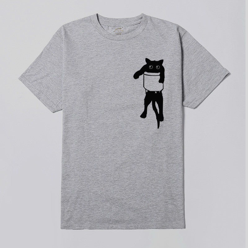 Dame Stilfuld T-Shirt med Kreativt Grafisk Design Stilla