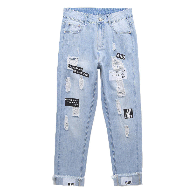 Dame Revnet Fritids Denim-Bukser Stilla
