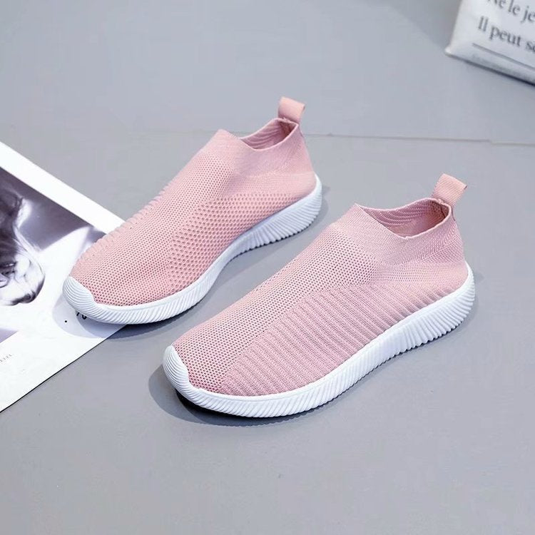 Dame Åndbare Slip-On Sneakers med ergonomisk design og fleksibel sål Stilla