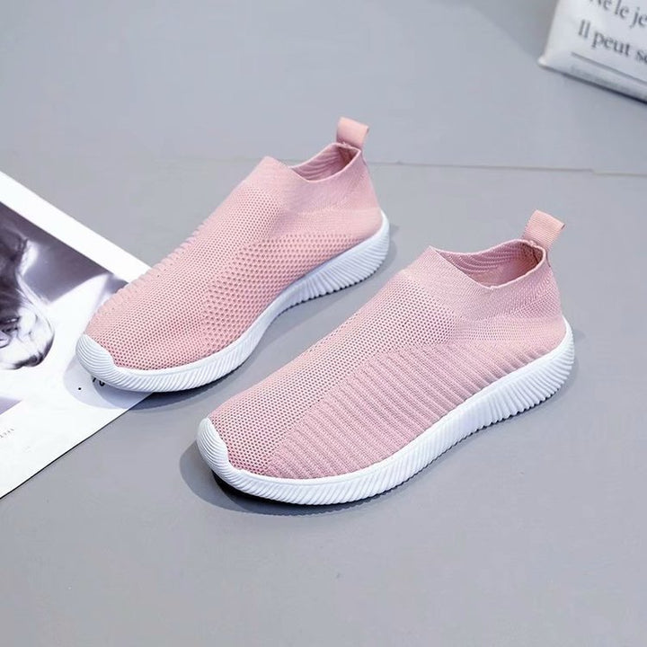 Dame Åndbare Slip-On Sneakers med ergonomisk design og fleksibel sål Stilla