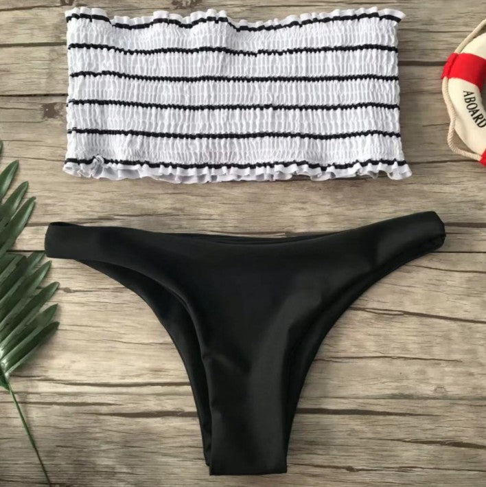 Dame Bandeau-Bikini-sæt Stilla