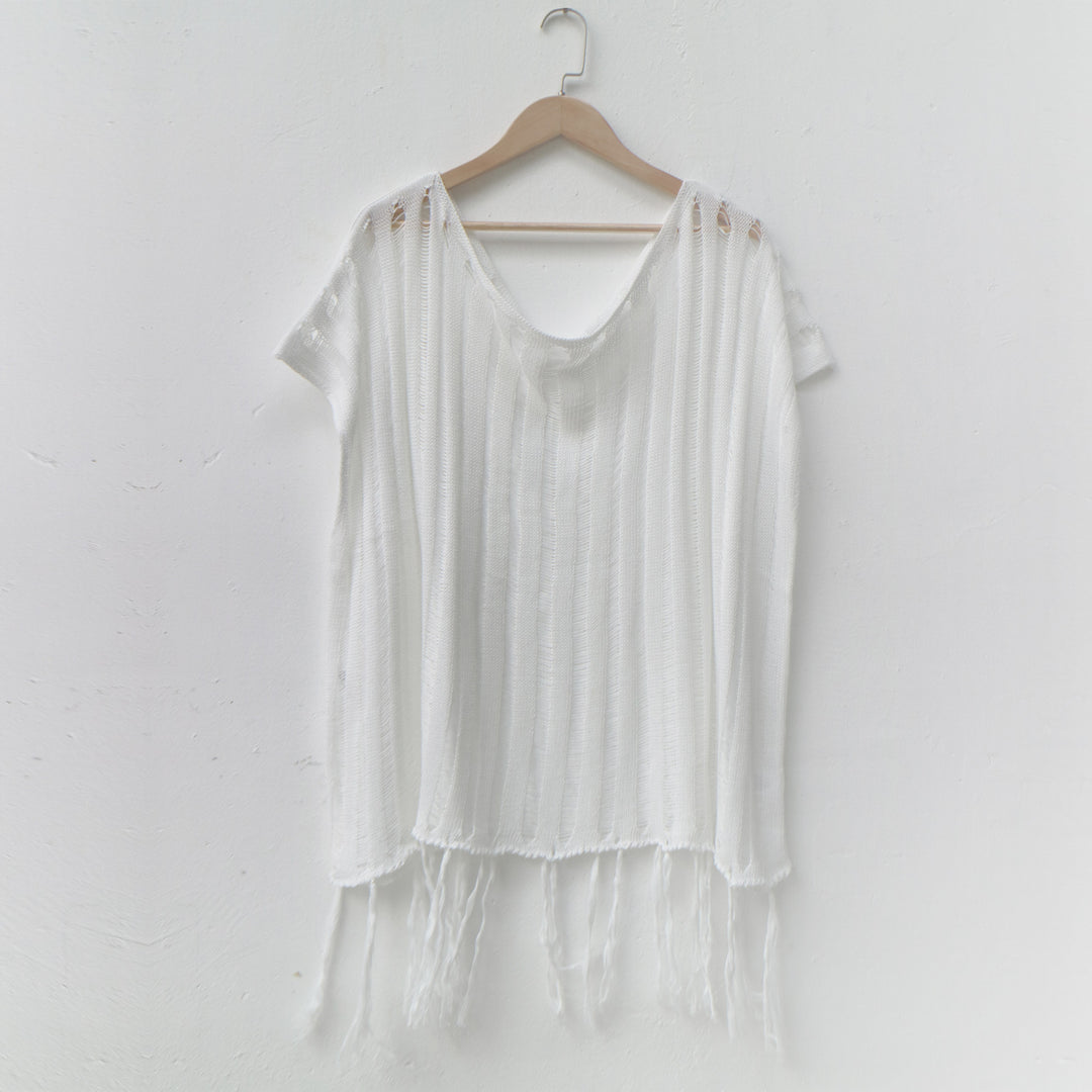 Damer casual strikbluse Skovae