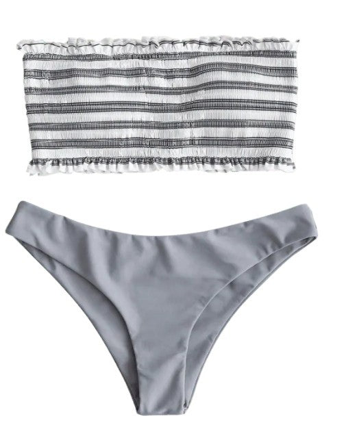 Dame Bandeau-Bikini-sæt Stilla