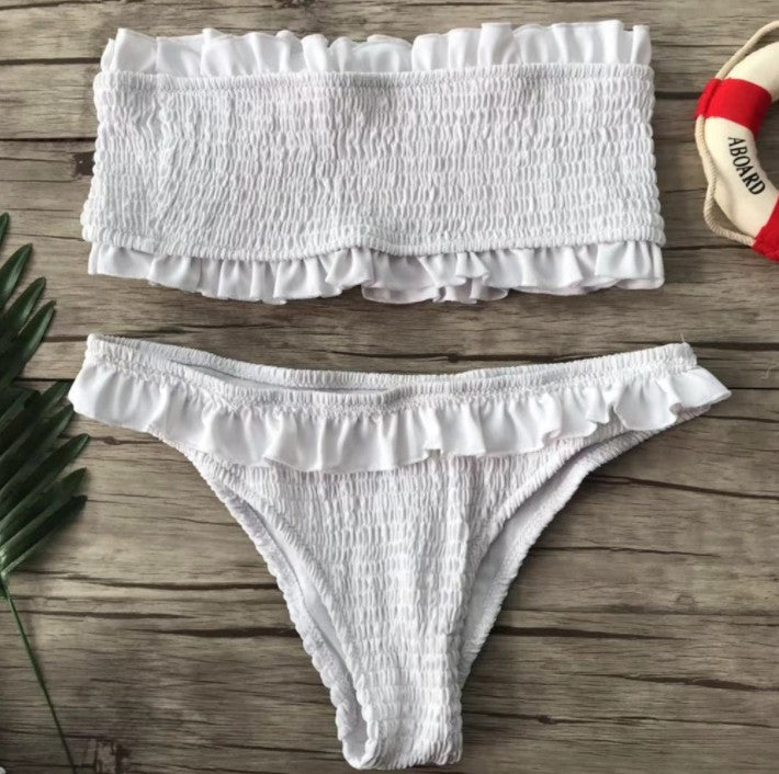 Dame Bandeau-Bikini-sæt Stilla