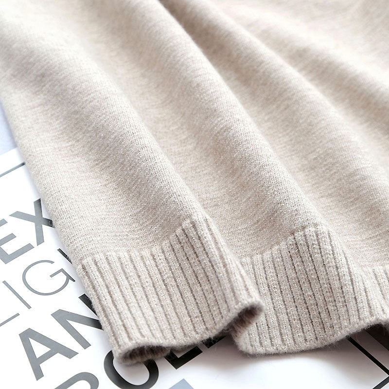 Dame hyggelig strikket cardigan med lommer Stilla