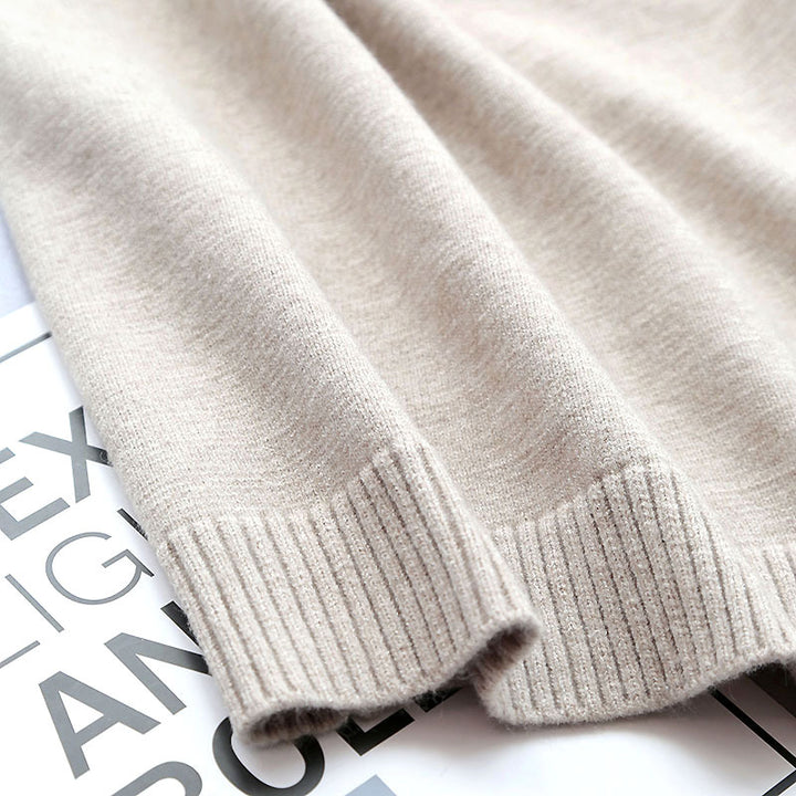 Dame hyggelig strikket cardigan med lommer Stilla