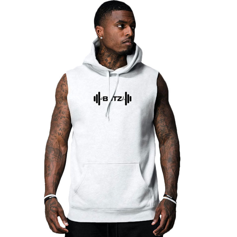 Herrer Sporty ærmeløs Hoodie Stilla