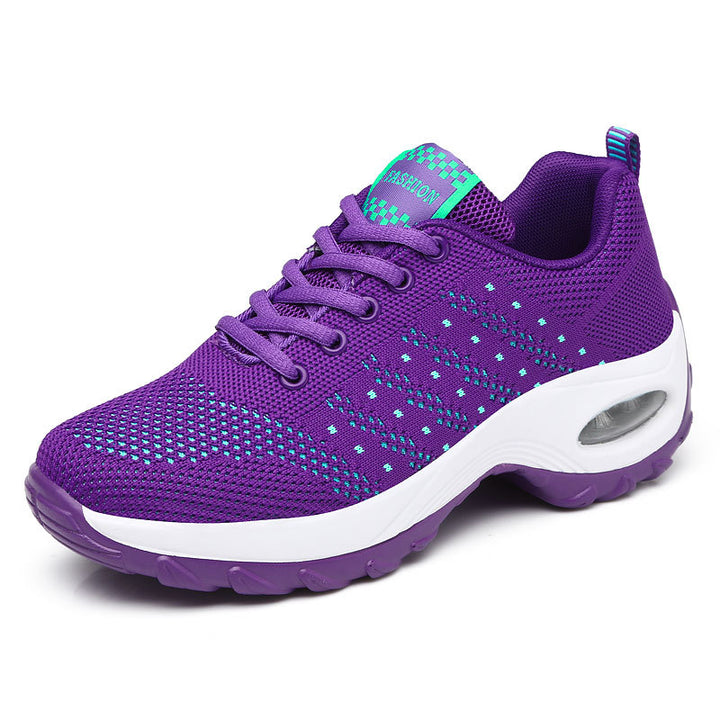 Dame Air-Cushioned Åndbare Sneakers Stilla
