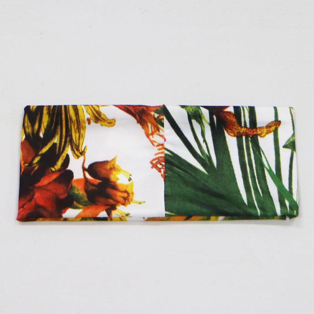Dame Sporty Hårstrikker med blomsterdesign Stilla