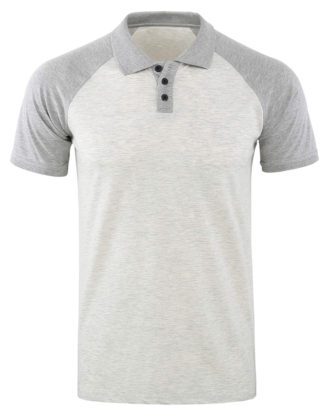 Herrer polo shirt med afslappet raglan-design og åndbart materiale Stilla