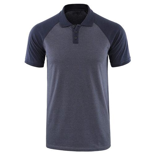 Herrer polo shirt med afslappet raglan-design og åndbart materiale Stilla