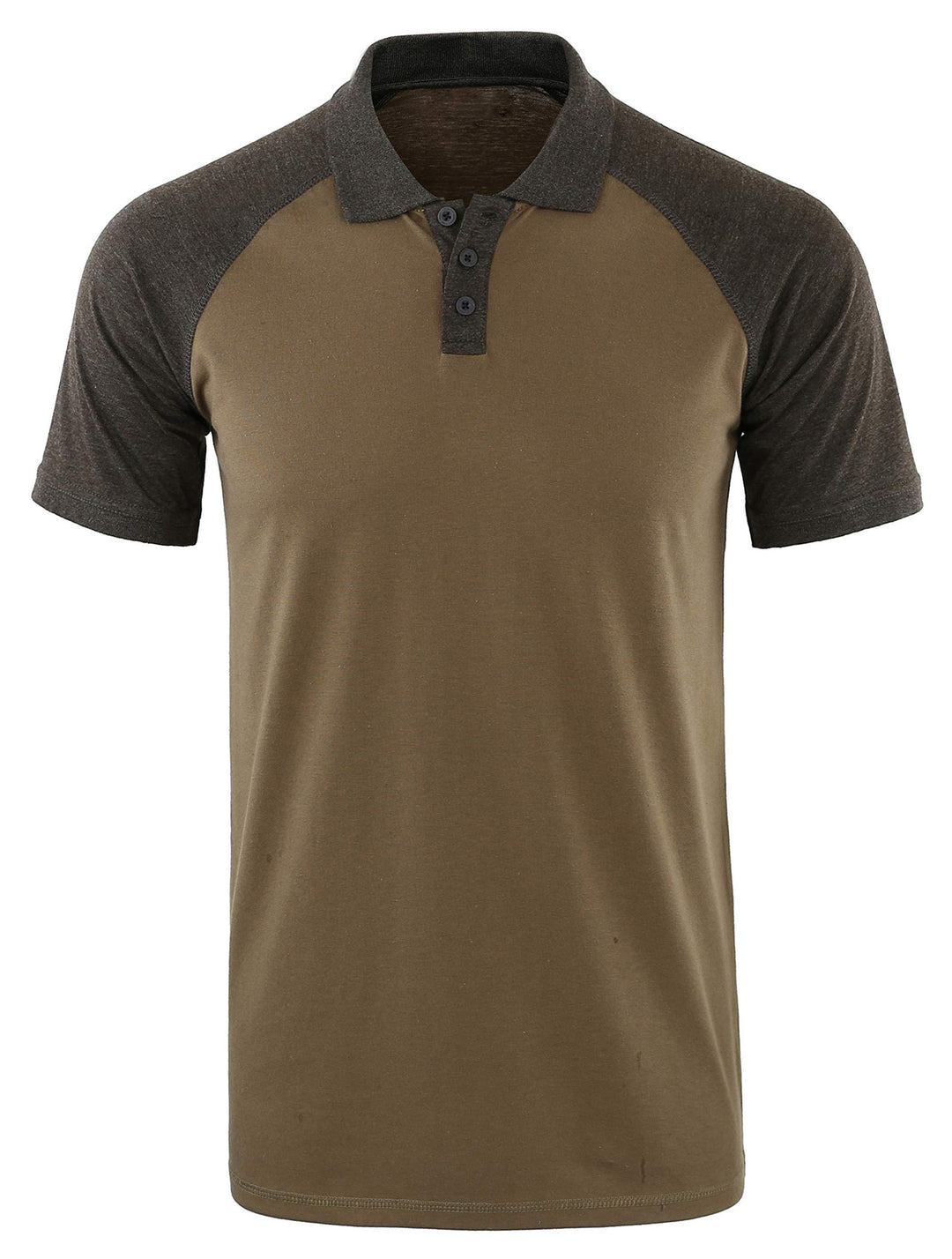 Herrer polo shirt med afslappet raglan-design og åndbart materiale Stilla