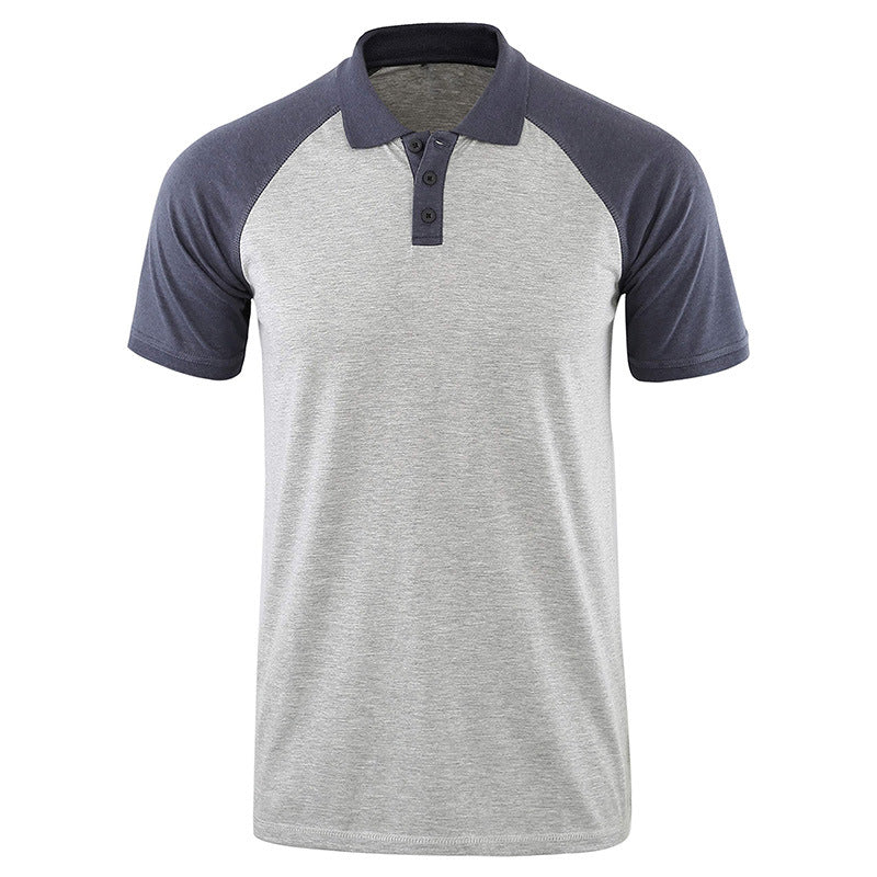 Herrer polo shirt med afslappet raglan-design og åndbart materiale Stilla