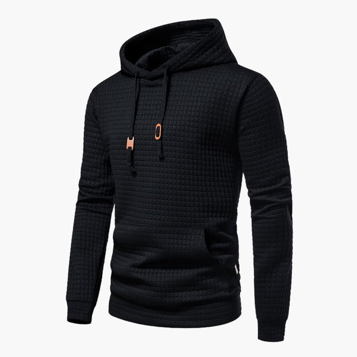 Stilla | Hoodie med Hætte Ternet - Moderne Fritids-Hoodie til Hverdag og Sport