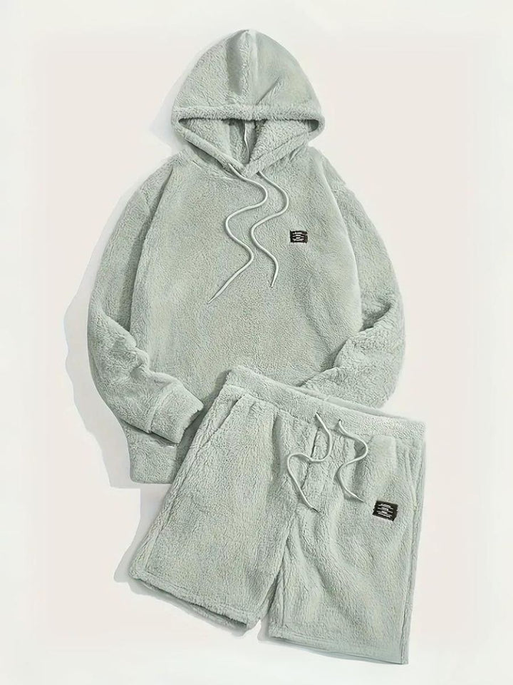 Stilla | Fluffy Hættetrøje Og Shorts